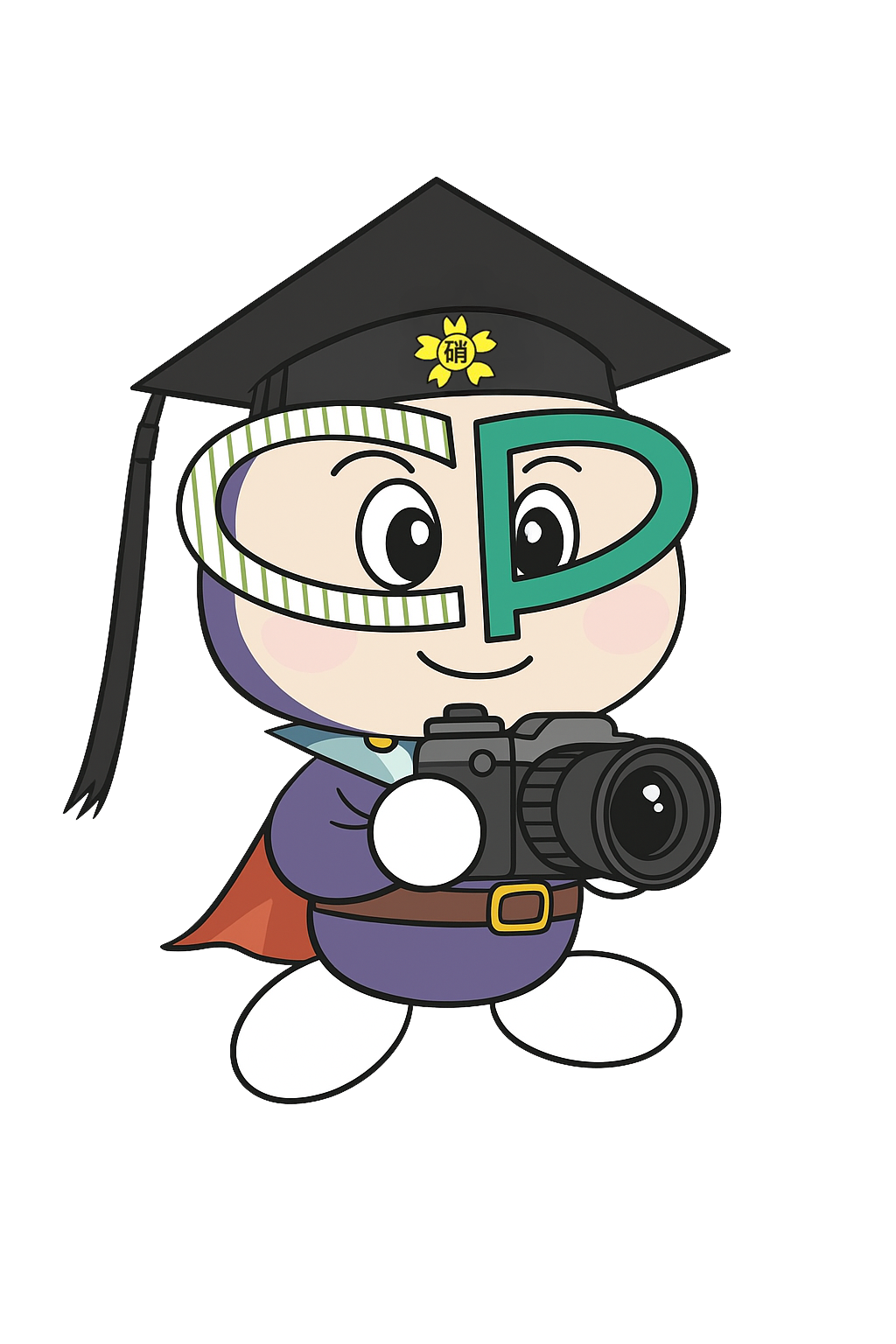 カメラを持つおーちゃん
